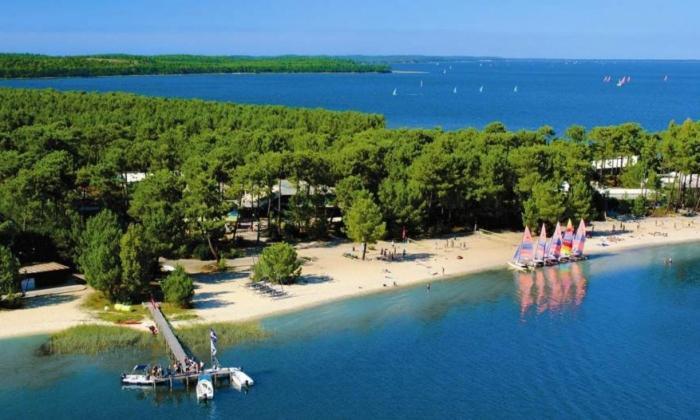 Hacienda De La Canopee Avec Piscine Chauffee Au Sel Hourtin Zewnętrze zdjęcie