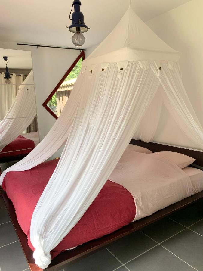 Hacienda De La Canopee Avec Piscine Chauffee Au Sel Hourtin Zewnętrze zdjęcie