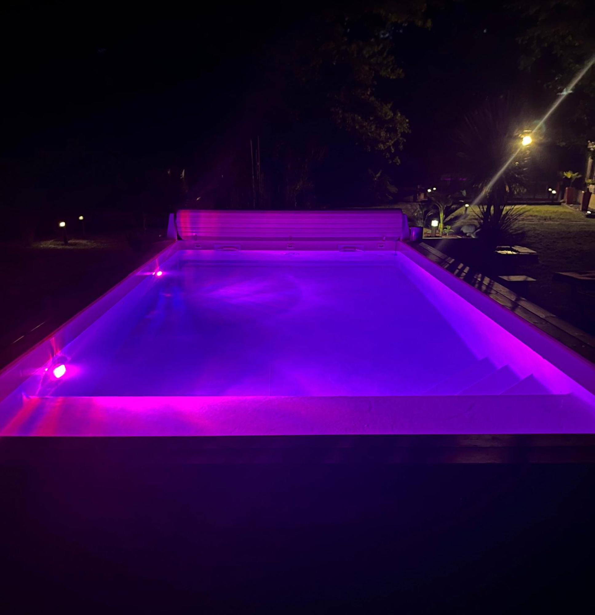Hacienda De La Canopee Avec Piscine Chauffee Au Sel Hourtin Zewnętrze zdjęcie